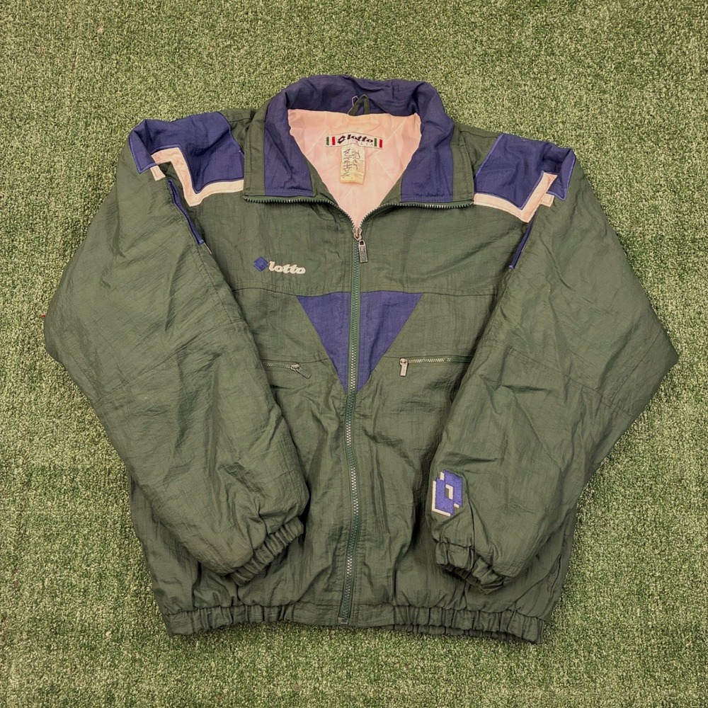 Vintage 90s Lotto Italia Sportswear Jacket